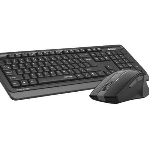 Беспроводной набор клавиатура + мышь A4Tech Fstyler FGS1035Q (Grey)-2
