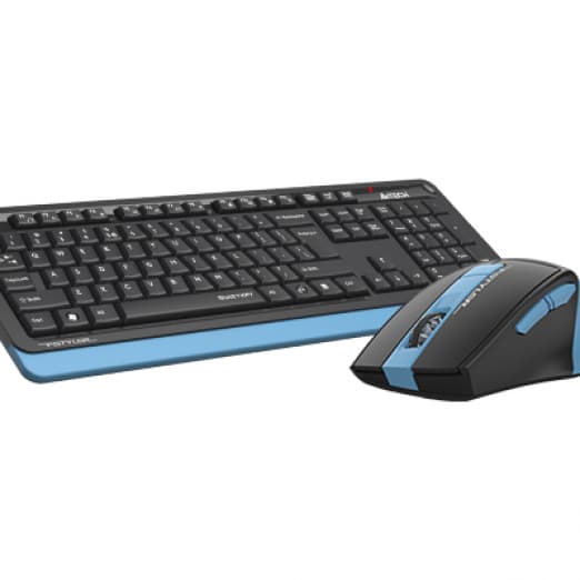Беспроводной набор клавиатура + мышь A4Tech Fstyler FGS1035Q (Navy Blue)-2