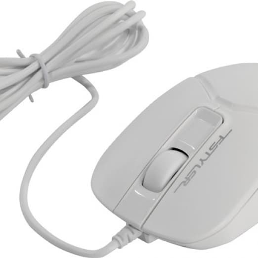Проводная мышь A4TECH FSTYLER FM12 оптическая USB (WHITE)-4