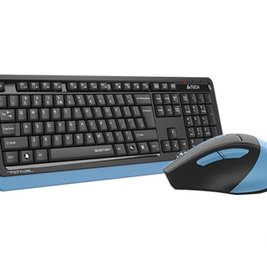 Беспроводной набор клавиатура + мышь A4Tech Fstyler FGS1035Q (Navy Blue)-3