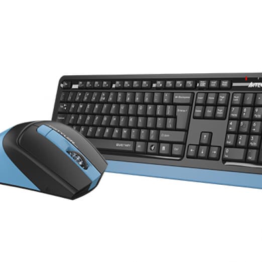 Беспроводной набор клавиатура + мышь A4Tech Fstyler FGS1035Q (Navy Blue)-4