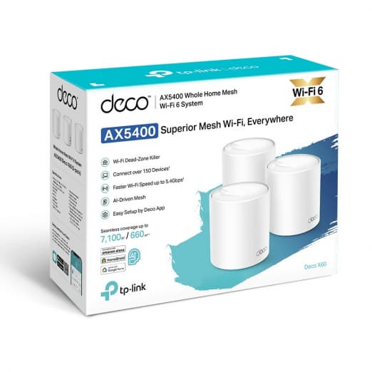 Mesh-система Wi-Fi TP-Link Deco X60/AX5400 (3-pack)-3