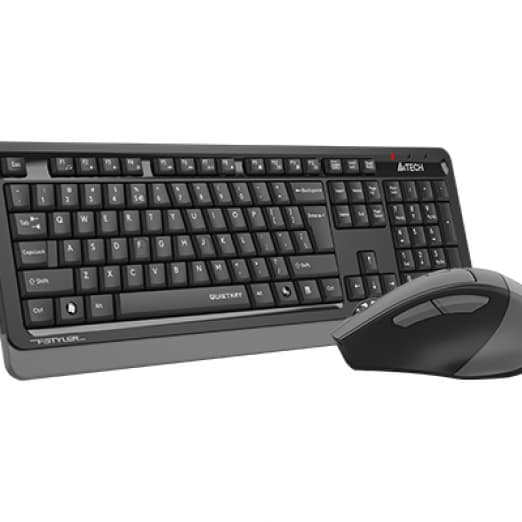 Беспроводной набор клавиатура + мышь A4Tech Fstyler FGS1035Q (Grey)-3