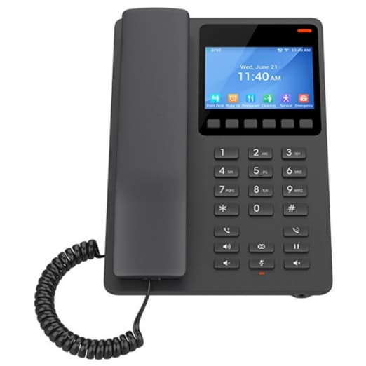 Grandstream GHP631 - Компактный гостиничный телефон -2