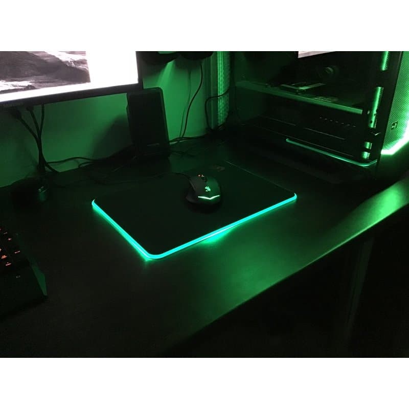 Обзор на игровой коврик с RGB-подсветкой Bloody MP-50RS