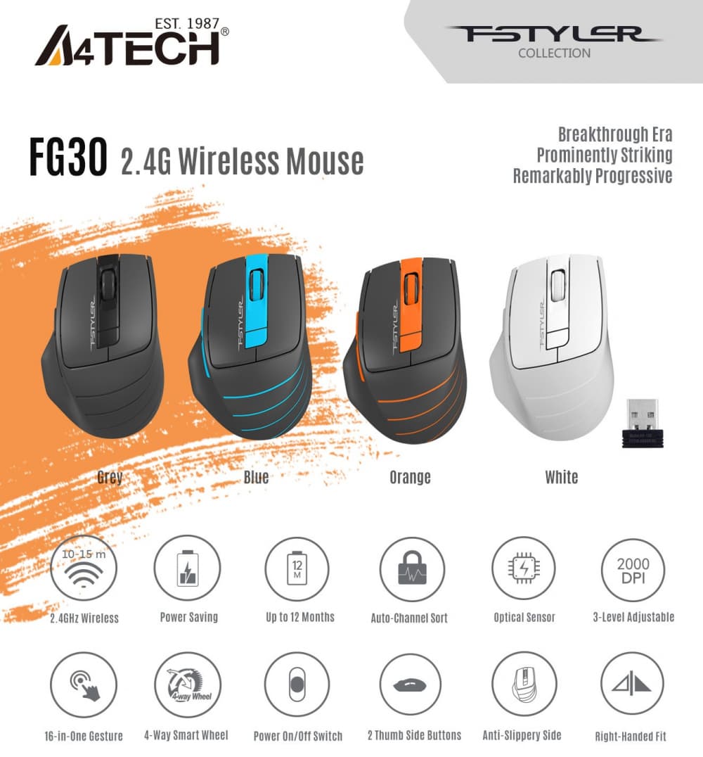Обзор на A4Tech FStyler FG30