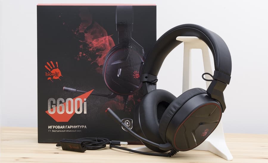 Обзор игровой гарнитуры Bloody G600i