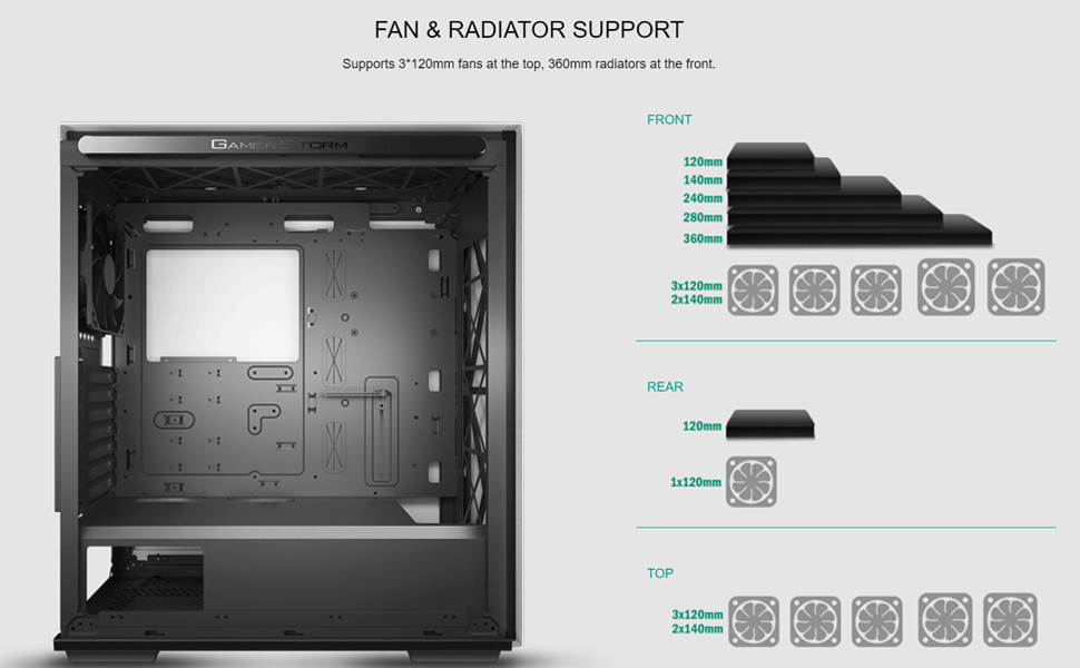Обзор на кейс DeepCool MACUBE310P BK