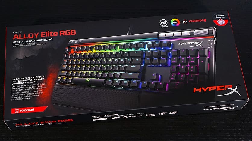 HyperX выпустила почти идеальную клавиатуру Alloy Elite RGB