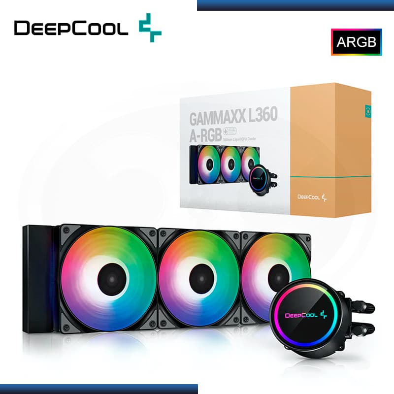 Обзор на жидкостную систему охлаждения Deepcool Gammaxx L360 A-RGB