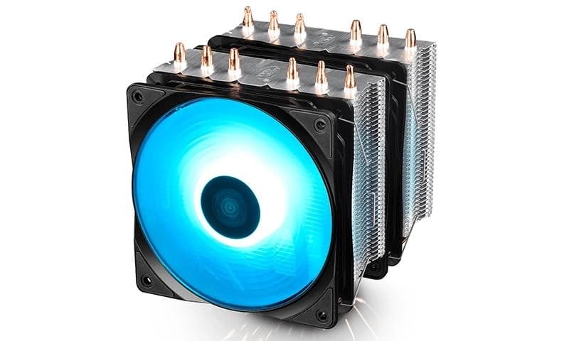 Кулер Deepcool Neptwin V2 c RGB подсветкой и шестью тепловыми трубками