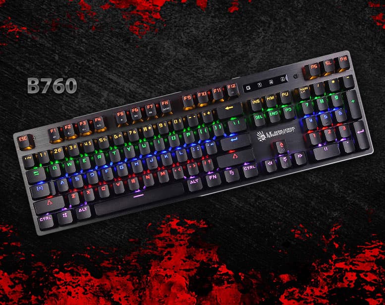Обзор игровой механической клавиатуры A4Tech Bloody B760