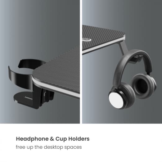 Компьютерный игровой стол, GAMING DESK GMD08-4-3