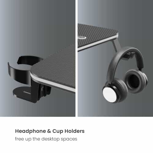 Компьютерный игровой стол, GAMING DESK GMD08-4-3