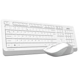 A4-Tech FG1010 (White+Grey) - USB Беспроводной комплект мышки и клавиатуры