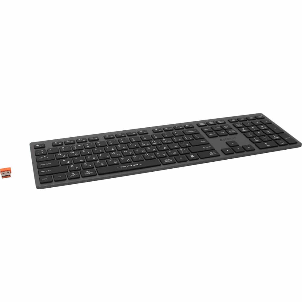 Беспроводная клавиатура A4tech FBX50C Grey-1