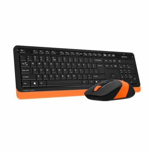 A4-Tech FG1010 (Orange) - USB Беспроводной комплект мышки и клавиатуры-1