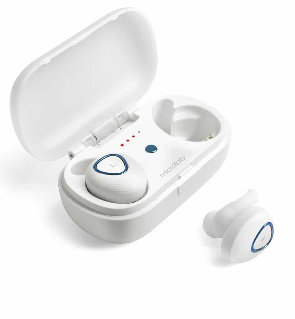 Беспроводные Bluetooth наушники Microlab Trekker 200 White-1
