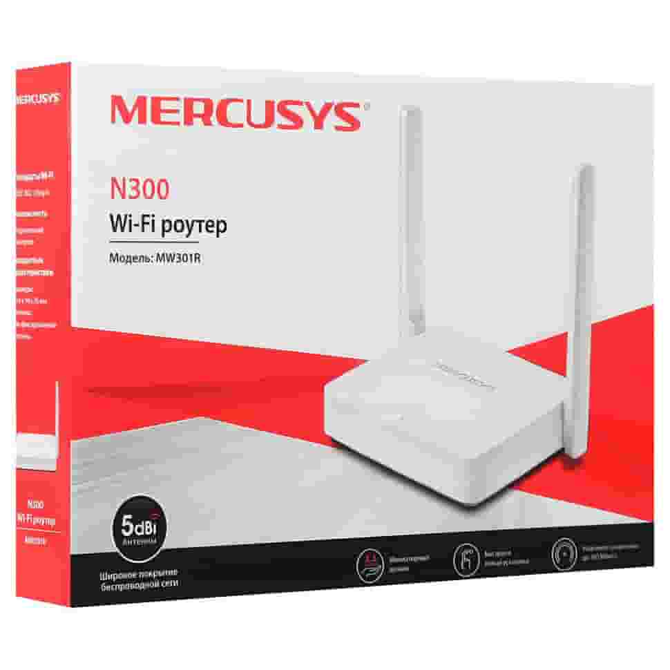 Роутер Wi-Fi Wan/Lan Mercusys MW301R-3