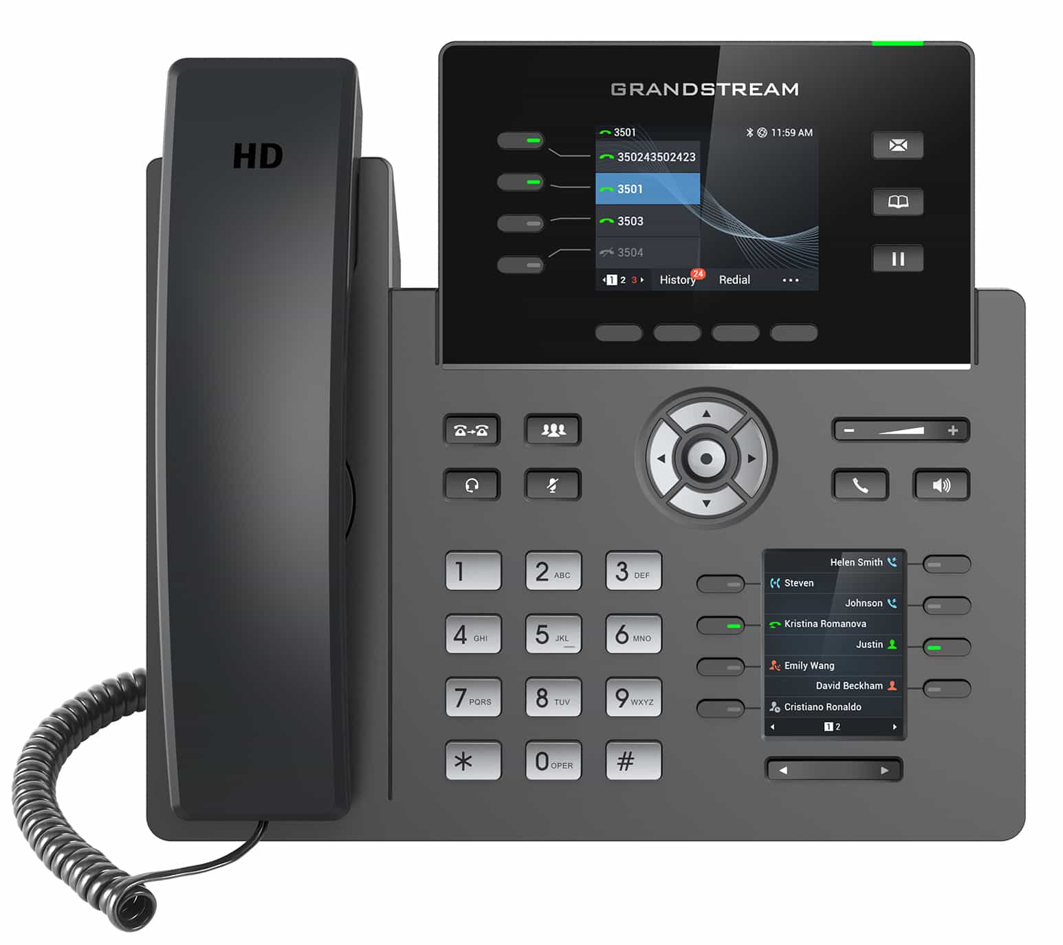 Grandstream IP телефон GRP2614, IP NETWORK TELEPHONE-3