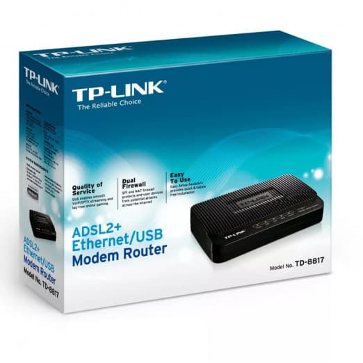 Модем ADSL2 TP-Link TD-W8817-2