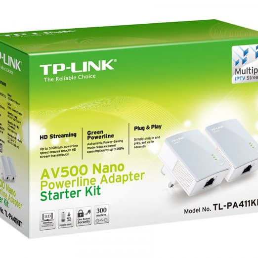 Комплект Nano адаптеров Powerline TP-Link TL-PA2010Kit-2