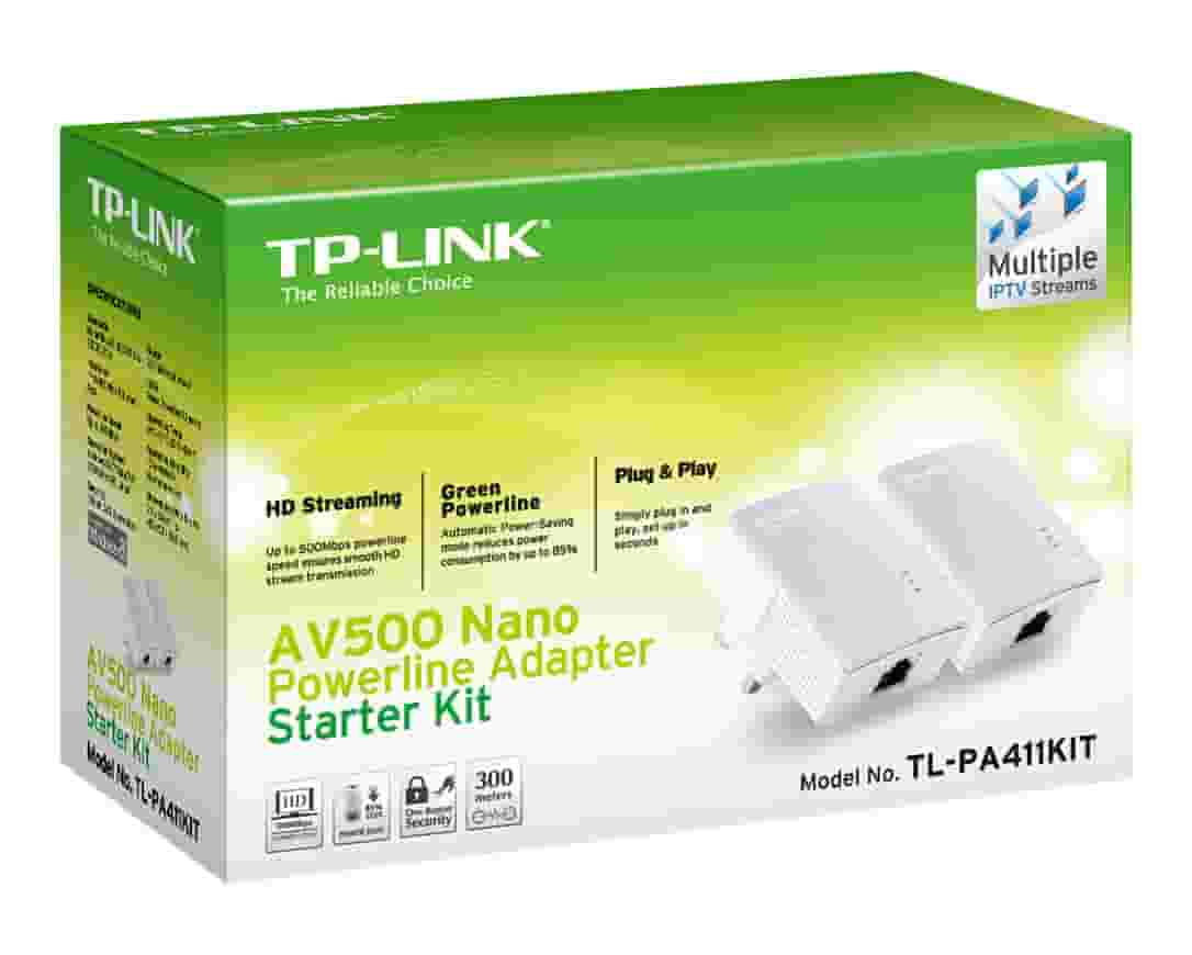 Комплект Nano адаптеров Powerline TP-Link TL-PA2010Kit-2