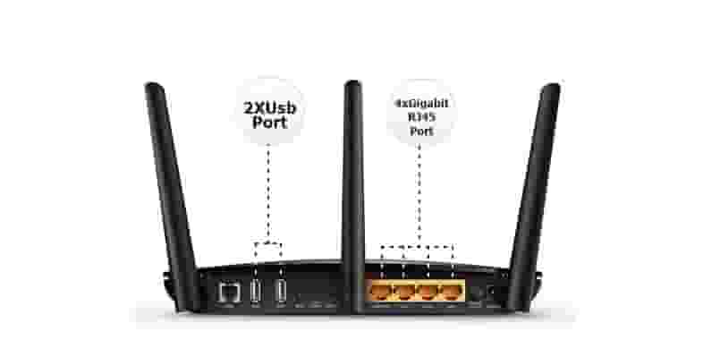 Модем Wi-Fi ADSL2 TP-Link Archer D7-3