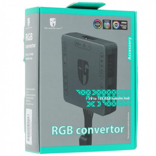 Переходник устройства RGB DEEPCOOL RGB convertor-3