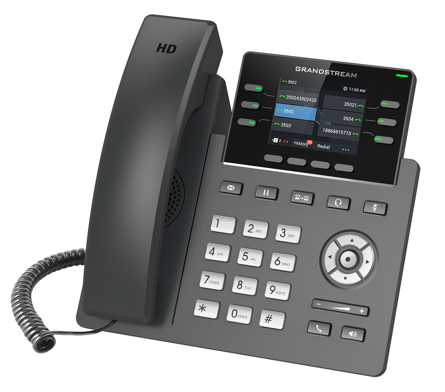 Grandstream IP телефон GRP2613, IP NETWORK TELEPHONE-3