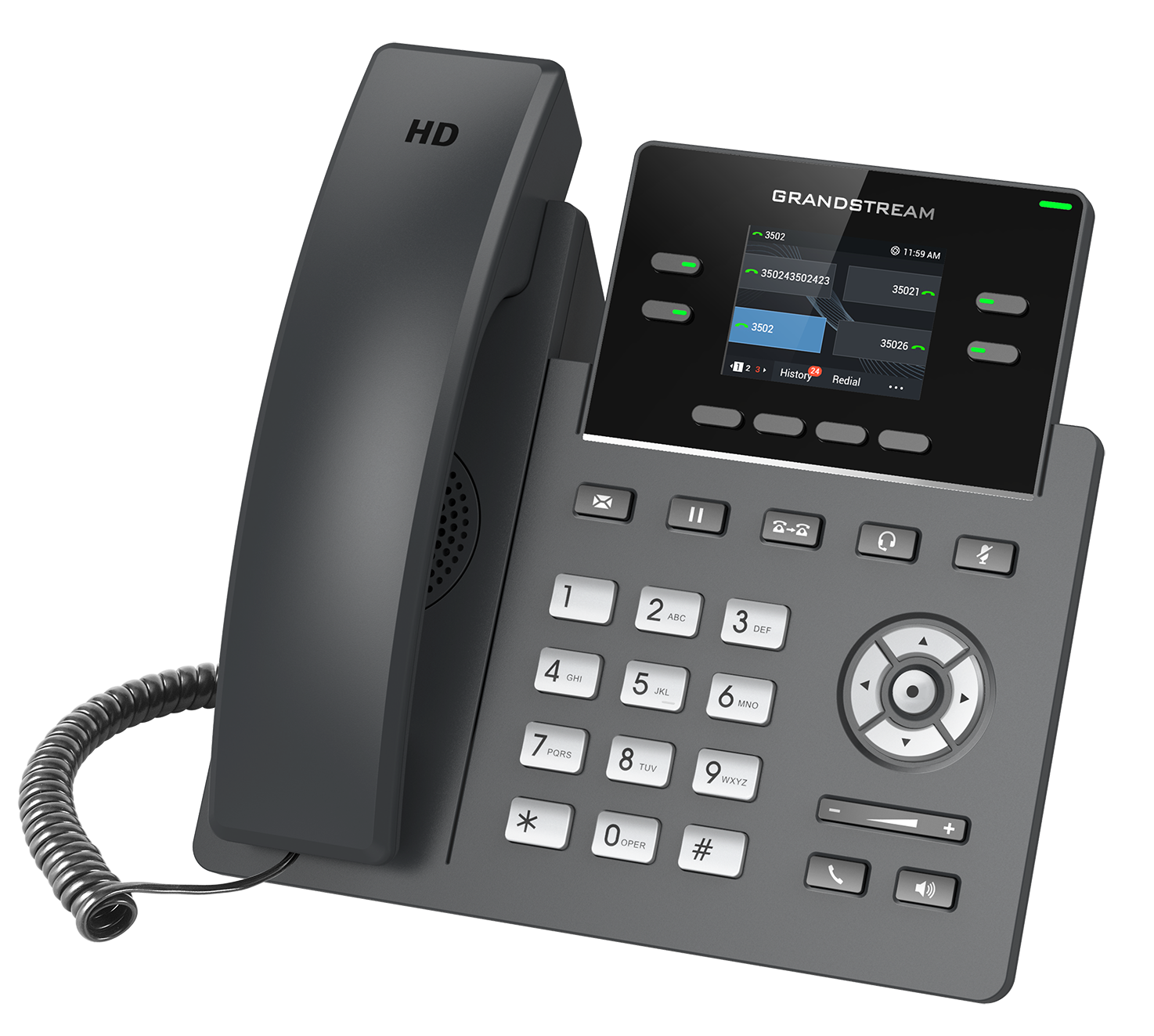 Grandstream IP телефон GRP2612W, IP NETWORK TELEPHONE-3