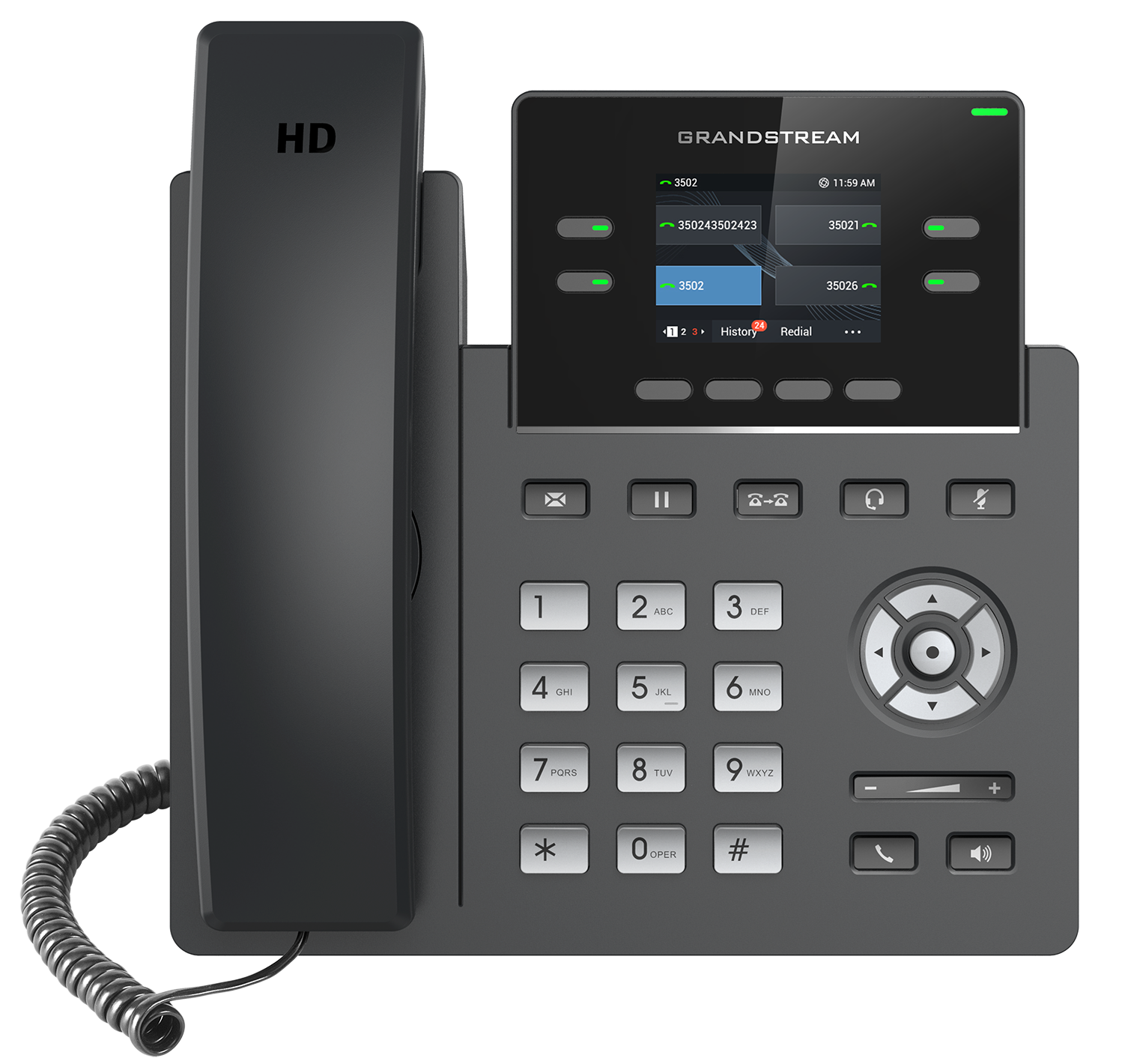 Grandstream IP телефон GRP2612, IP NETWORK TELEPHONE-1