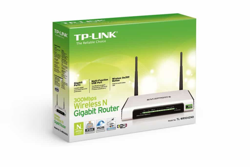Роутер Wi-Fi USB Wan/Lan TP-Link TL-WR1042ND-3