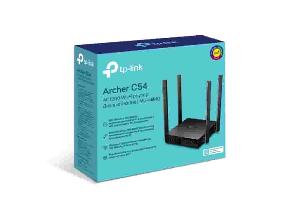 Роутер Wi-Fi Wan/Lan TP-Link Archer C54/AC1200-3