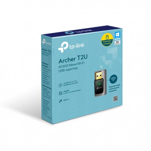 Wi-Fi адаптер TP-Link Archer T2U-2