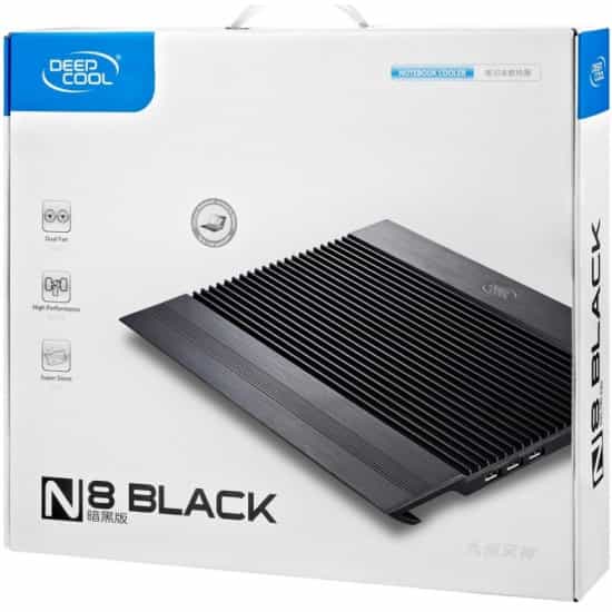 Deepcool N8 Notebook Cooler Охлаждающая подставка для ноутбука-2