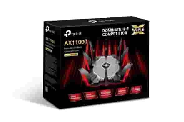 Трёхдиапазонный игровой Wi‑Fi 6 роутер TP-Link Archer AX11000-4