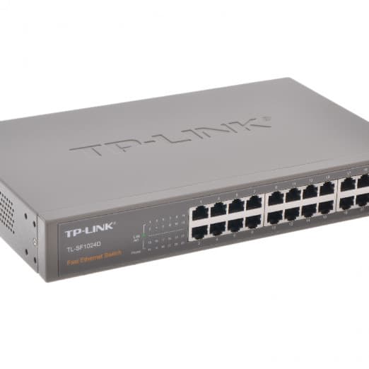 Коммутатор TP-Link TL-SF1024D 24-портовый (Switch)-4