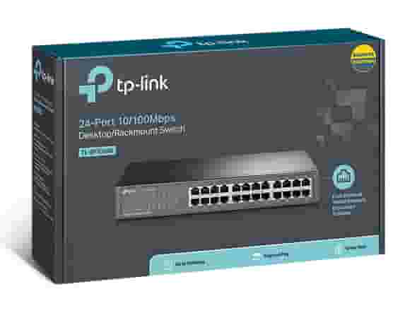 Коммутатор TP-Link TL-SF1024D 24-портовый (Switch)-3