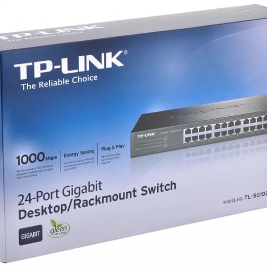 Коммутатор TP-Link TL-SG1016D 16-портовый (Switch)-3