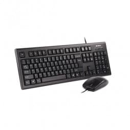 Проводной комплект клавиатуры и мыши A4-Tech KR-8520 DS Silent
