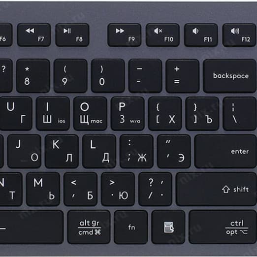 Беспроводная клавиатура A4tech FBX50C Grey-3