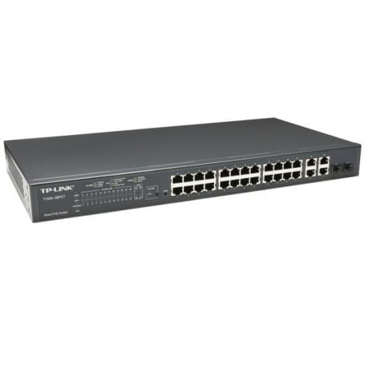 Коммутатор TP-Link T1500G-28PCT (TL-SL2428P) 24-портовый (Switch)-2