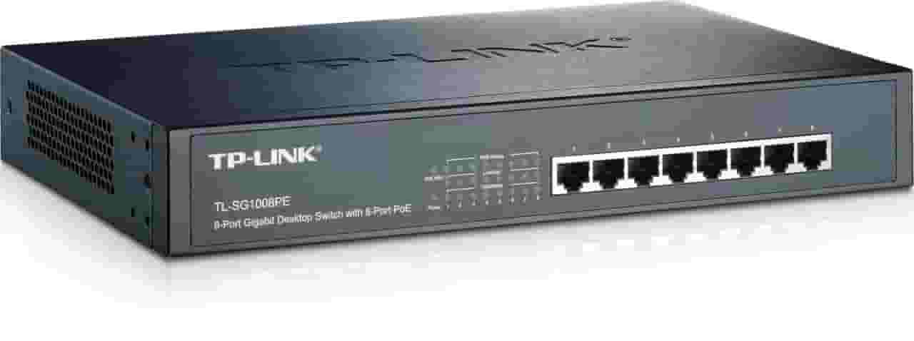 Коммутатор TP-LINK TL-SG1008PE 8-портовый (Switch)-1