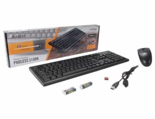 A4-Tech 3100N USB Беспроводной комплект клавиатуры и мыши-3
