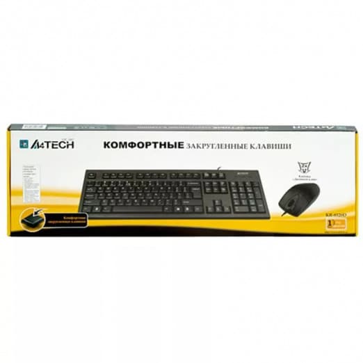 A4-Tech KR-8520D USB Проводной комплект клавиатуры и мыши-3