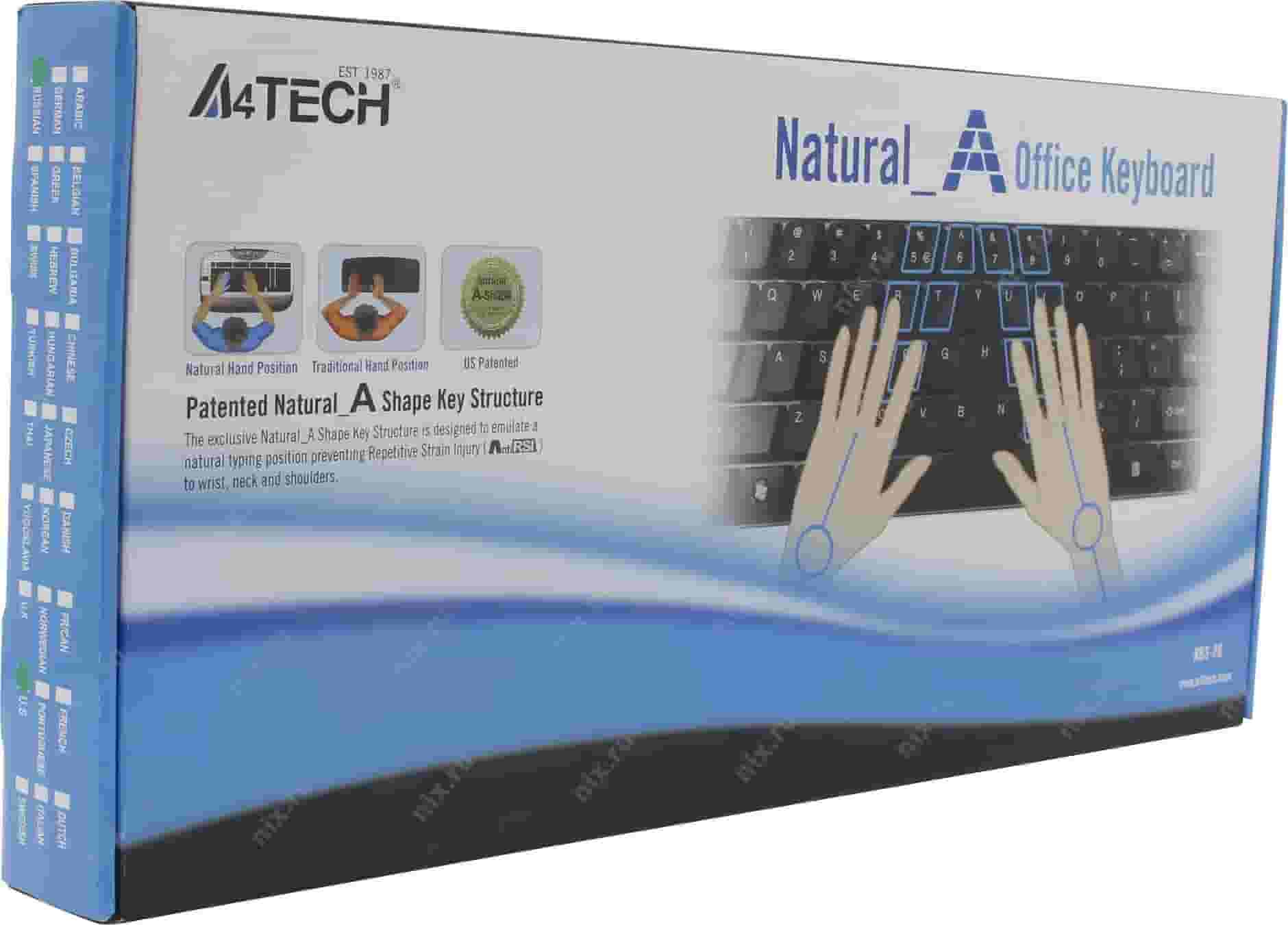 A4-Tech KBS-26 PS/2 Проводная клавиатура-2