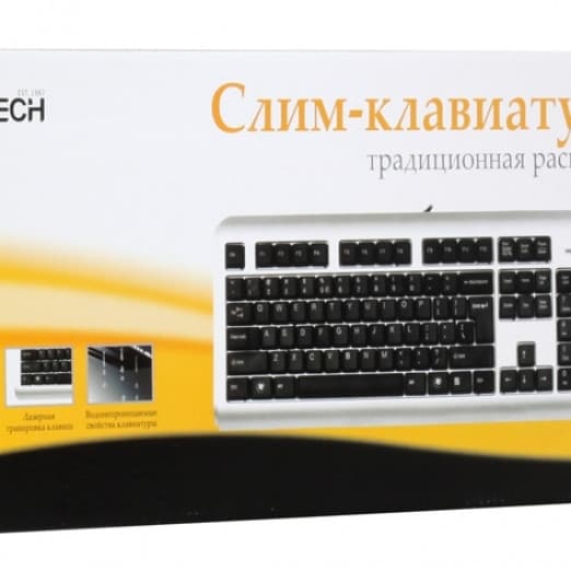 A4-Tech LCDS-720 USB Проводная клавиатура-3