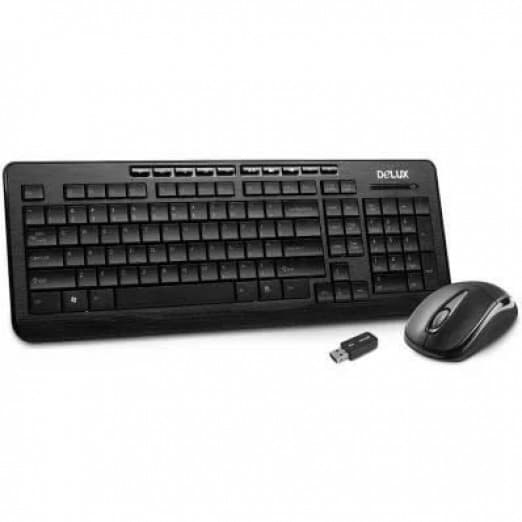 Delux K3100-M391GX - USB Беспроводной комплект клавиатуры и мыши-1