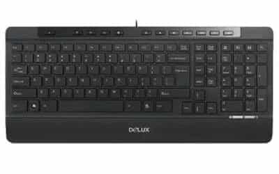 Delux K-1890U - USB Проводная клавиатура-2